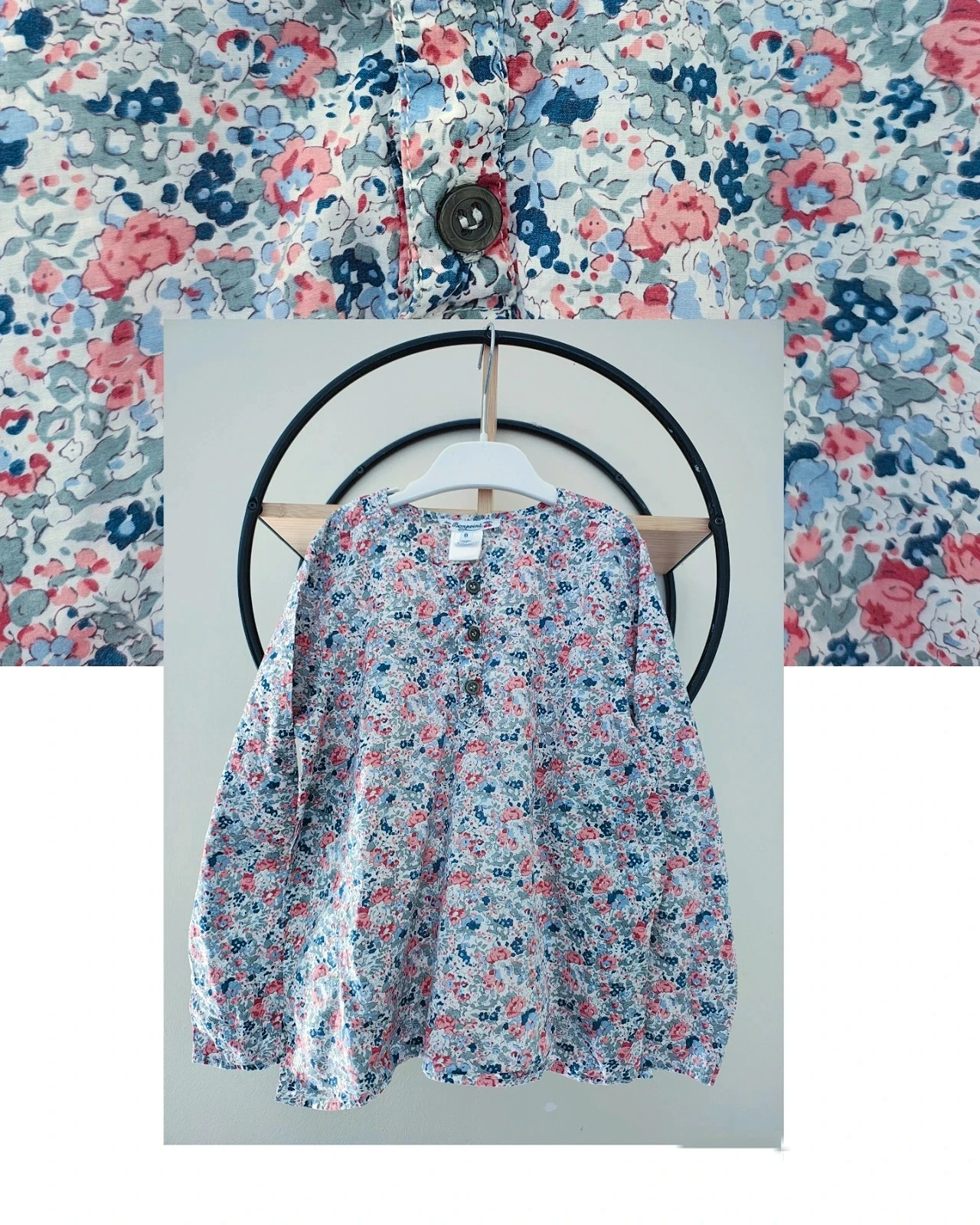 8 ans blouse bonpoint